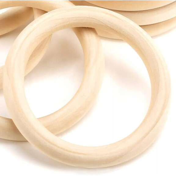 ROSEWINEC anneau de dentition en bois pour jouer avec 1 pièce