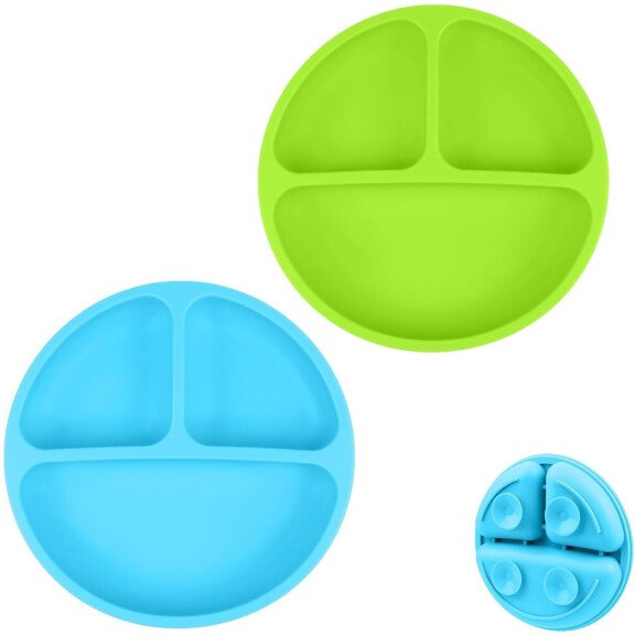 VICLOON triple plateau avec ventouse x2 + fourchette x2