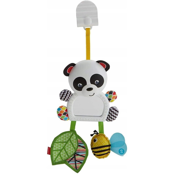 FISHER-PRICE FGH91 hochet pendentif pour poussette, siège auto 37 cm PANDA