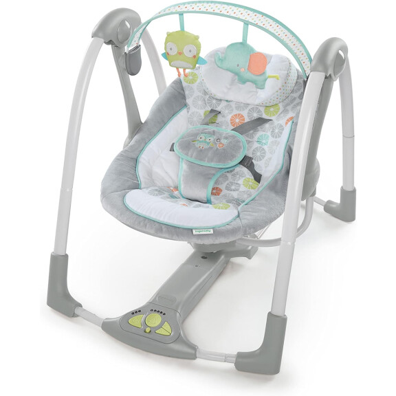 INGENUITY SWING'N GO rocker swings sound + movement
