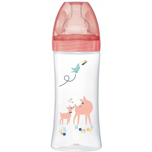 Biberon anti-colique DODIE 330 ml 6m+.
