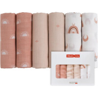 GLLQUEN couches muffin 70cm x 70cm x6pcs