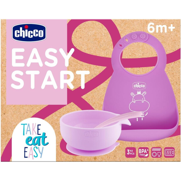 CHICCO EASY START set de bols à ventouses 6msc+