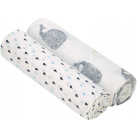 LASSIG bambou enveloppes 120x120 baleine