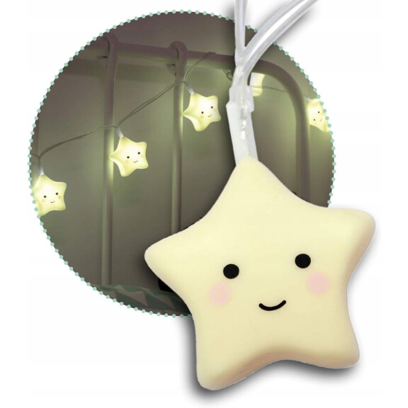 Veilleuse LED REER Lumilu 9 étoiles 3,9 x 4,1 cm