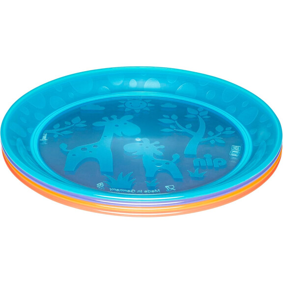 NIP assiettes bébé 4 pcs 19 cm 6 m+