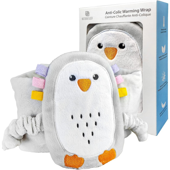 NATURAFLASH thermofor de réchauffement ou de refroidissement pour les coliques et les maux d'estomac hibou