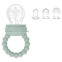 STONNY bébé mangeur de fruits + 3 embouts 3-24 m