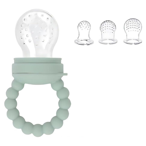 STONNY bébé mangeur de fruits + 3 embouts 3-24 m