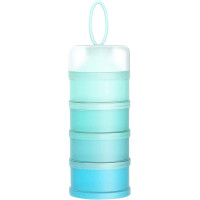 MILK POWDER récipient pour lait infantile 5 compartiments 7,8 x 19 cm