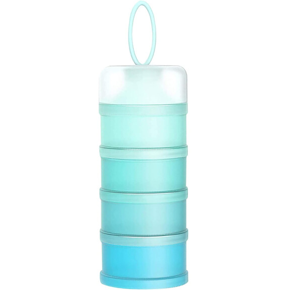 MILK POWDER récipient pour lait infantile 5 compartiments 7,8 x 19 cm