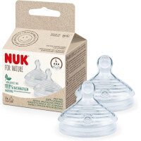 NUK for Nature tétine de biberon x2 L 18-36msc