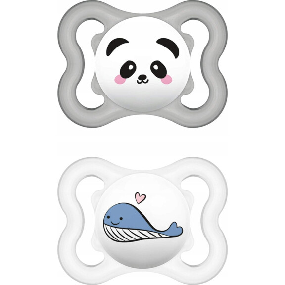 MAM SUPREME tétine en silicone 0-6msc x2