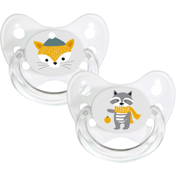 Sucette en silicone DENTISTAR 2x 6-14msc