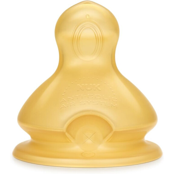 Tétine pour biberon NUK First Choice+ x2 L 6msc+ LATEX