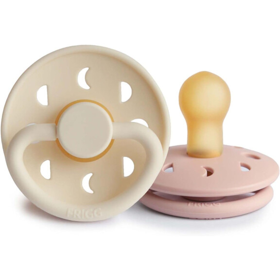 Sucettes FRIGG 2 packs caoutchouc 0-6 mois