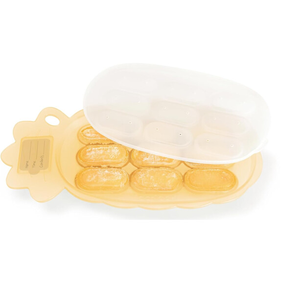 HAAKAA plateau en silicone pour la congélation des aliments + couvercle