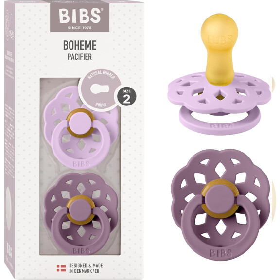 Sucettes BIBS BOHEME 2 packs 6msc+