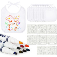 AOLSO lignes de peinture blanche x8 + marqueurs x8 + pochoir x8