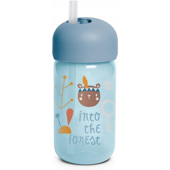 SUAVINEX Mug bidon Into The Forest avec porte-gobelet élastique 18msc+ 340ml