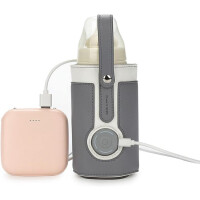 Chauffe-biberon portable USB 2 en 1 pour voiture