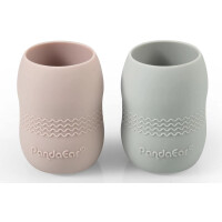 PANDAEAR set de gobelets en silicone x2 140ml