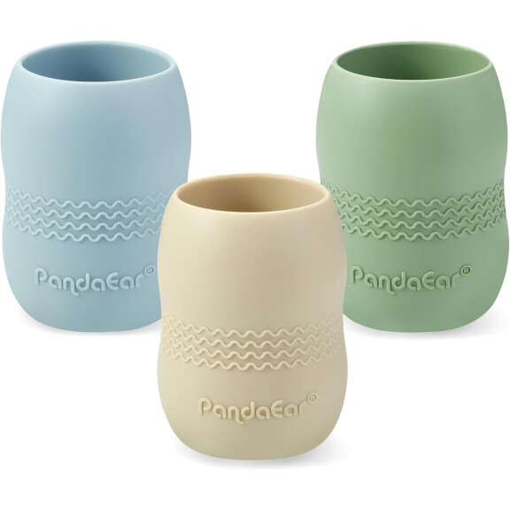 PANDAEAR set de gobelets en silicone x3 140ml