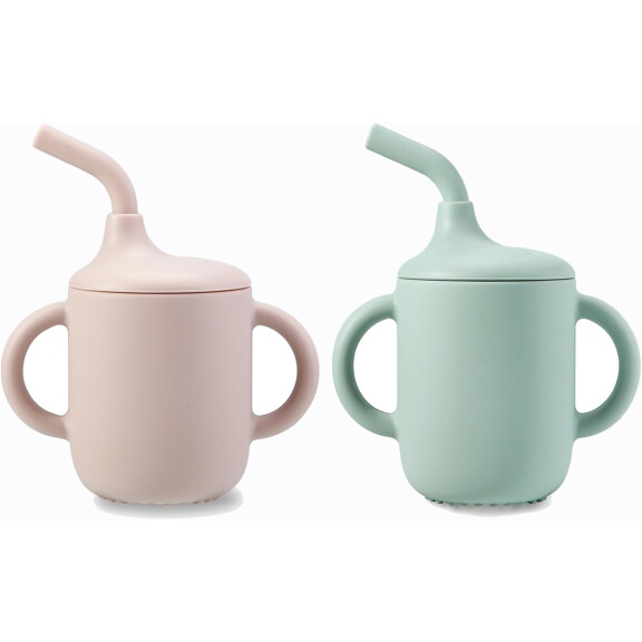 PANDAEAR set de gobelets en silicone avec jus x2 180ml