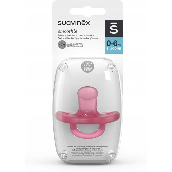 SUAVINEX sucette SMOOTHIE silicone 0-6 mois