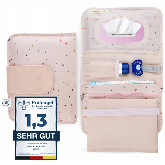 JUBI organisateur de couches + porte-lingettes