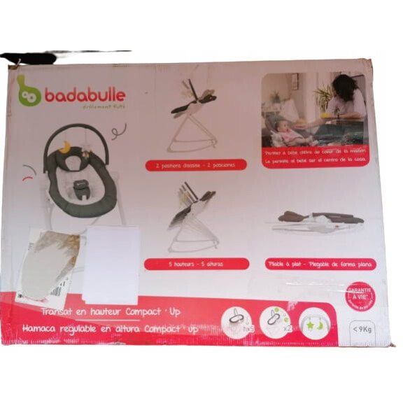 BADABULLE Compact Up fauteuil à bascule réglable