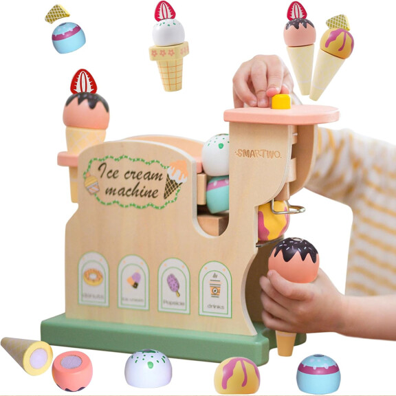Ensemble de machines à glace en bois SMARTWO