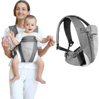 AOLSO porte-bébé ergonomique 3-18 kg 4in1 respirant