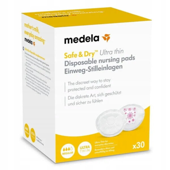 MEDELA Safe&Dry Coussinets mammaires ultra-fins x60