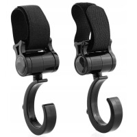 LAOKEAI Porte-sacs à fixer au cadre d'un wÃ¯zkÃ© 2 pièces