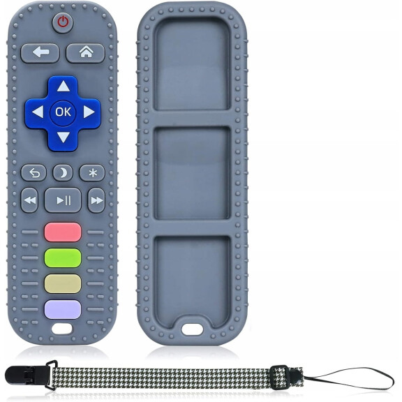 ORZBOW anneau de dentition en silicone 5,2 x 16,5 cm PILOTE + attache