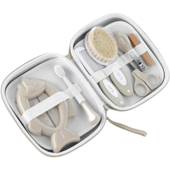 JANE set de soins pour bébé 10 éléments + étui