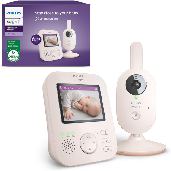 PHILIPS AVENT SCD881/26 Nounou électronique avec vision nocturne de 2,8 pouces