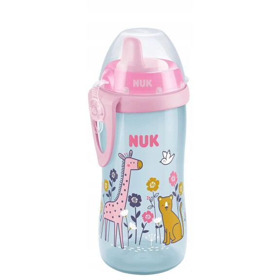 NUK Kiddy Cup Bouteille avec clip 300 ml