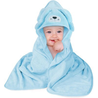 Serviette de bain à capuche AOLSO 80x80 cm