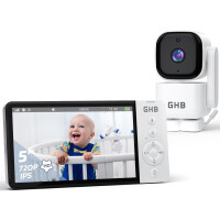 Écoute-bébé numérique GHB ABM720C 5" LCD