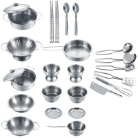 ENPEI mini accessoires de cuisine en acier inoxydable 27 éléments 3 l+