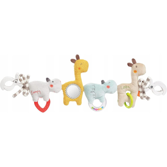 FEHN Ĺ pendentif pour poussette, lit, siège LOOPY & LOTTA 55 cm