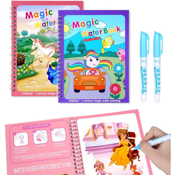 Livre d'aquarelle OSDUE avec feutre x2