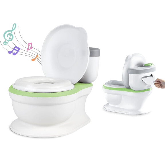 Le son du pot de ma première toilette