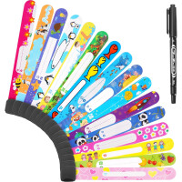 VICLOON bracelets SOS imperméables pour enfants 16 pièces + marqueur