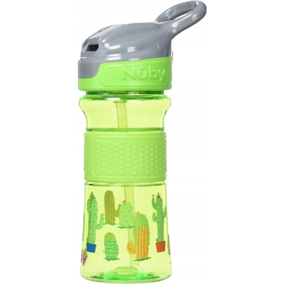 NUBY Flip-it Cup tasse à bec en tritan avec tasse à bec et embout 3 l+ 360 ml