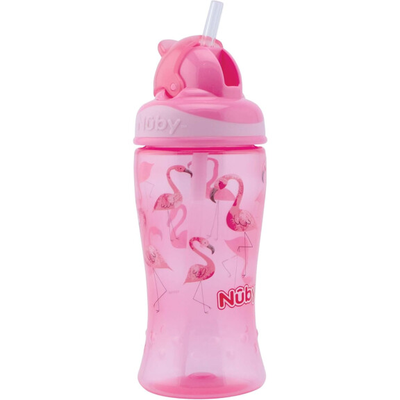 NUBY Flip-it Cup tasse anti-goutte avec gobelet à bec 12 m+ 360 ml