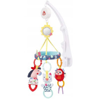 Carrousel de boîte à musique Color Friends FEHN pour lit d'enfant