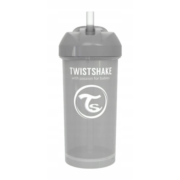 TWISTSHAKE Tasse à paille 360 ml tasse à bec 6 m+
